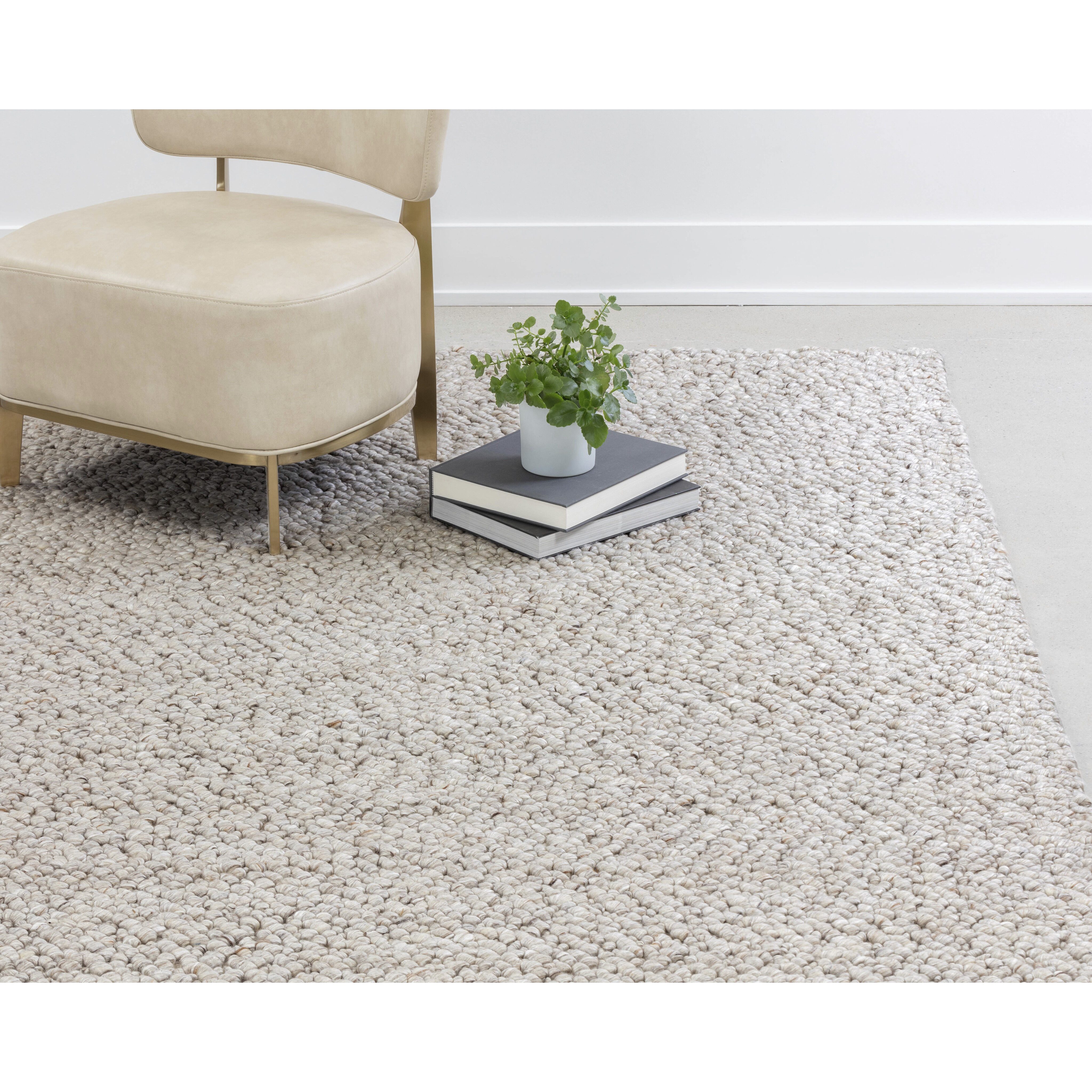 Umea 120 X 96 inch Dust Indoor Hand-Woven Rug, Hand-Woven